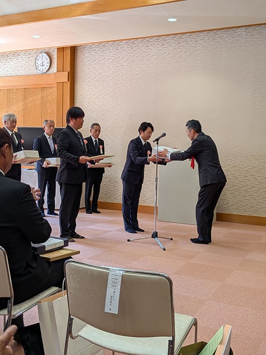 第6回にいがた県産材木材大賞受賞